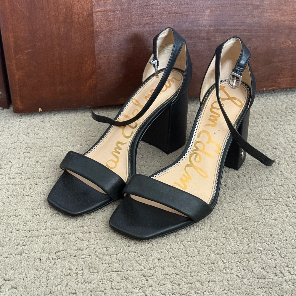 Sam Edelman Black Pump Heels